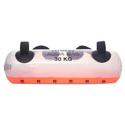 Transparent Cylindrical Water Dumbbell Fitness