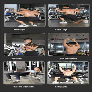 Men's Sports Adjustable Weight Fitness Barbell