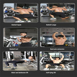 Men's Sports Adjustable Weight Fitness Barbell